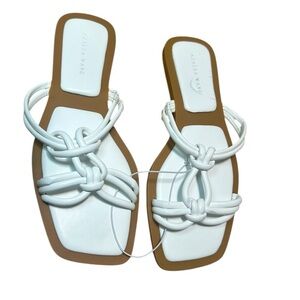 NEW Azalea Wang White Sandals